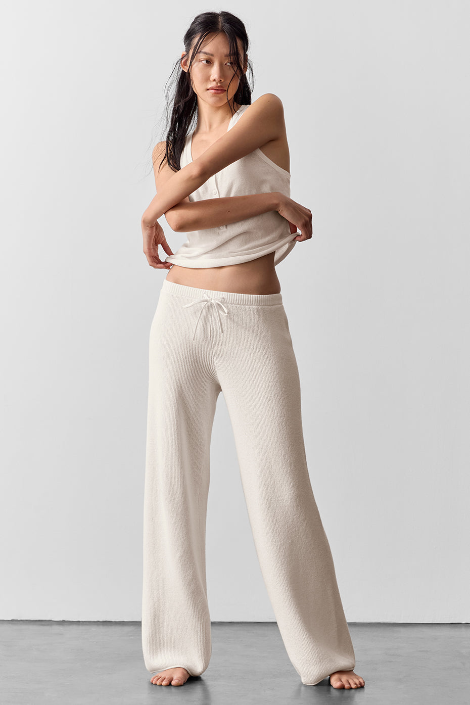 alo Supernatural Sweater Pant - Ivory