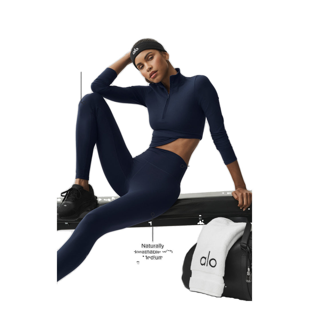 ALO ALO Softsculpt High-Waist Legging - Navy