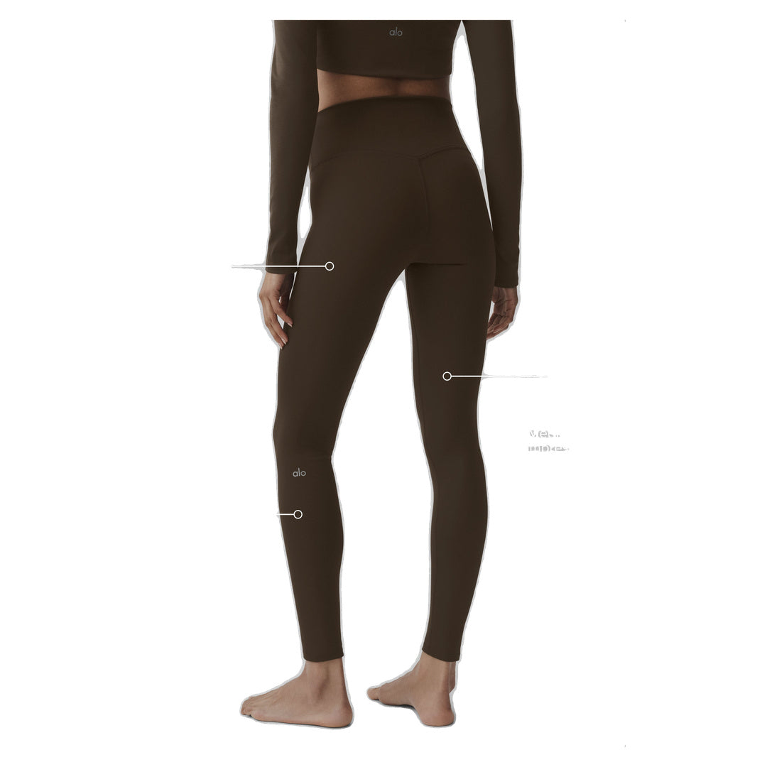ALO ALO Softsculpt High-Waist Legging - Espresso