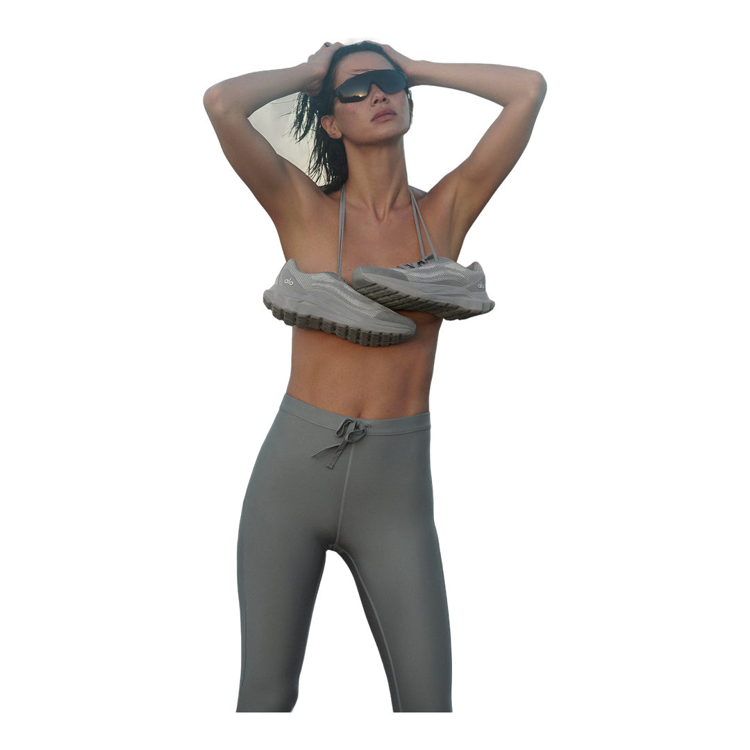 alo Airlift High-Waist Light Speed Legging - Lunar Grey
