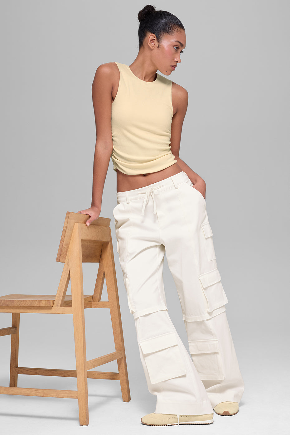 alo Mid-Rise Scout Cargo Pant - Ivory
