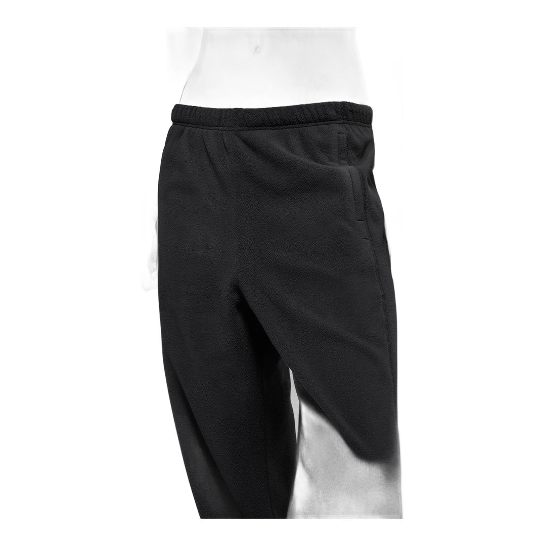 alo Polar Fleece High-Waist Retreat Jogger - Black
