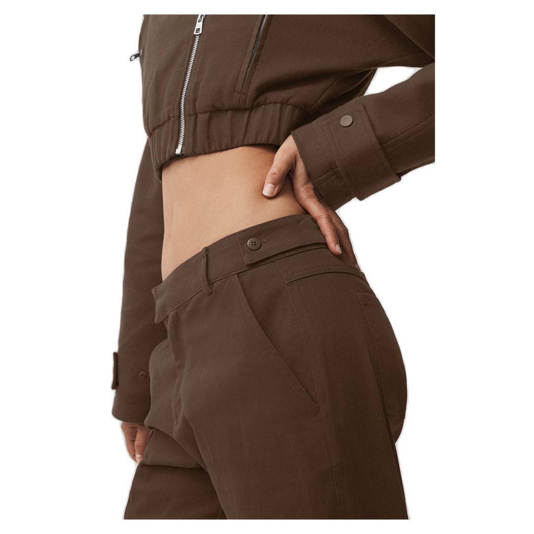 ALO High Road Straight Leg Pant - Espresso
