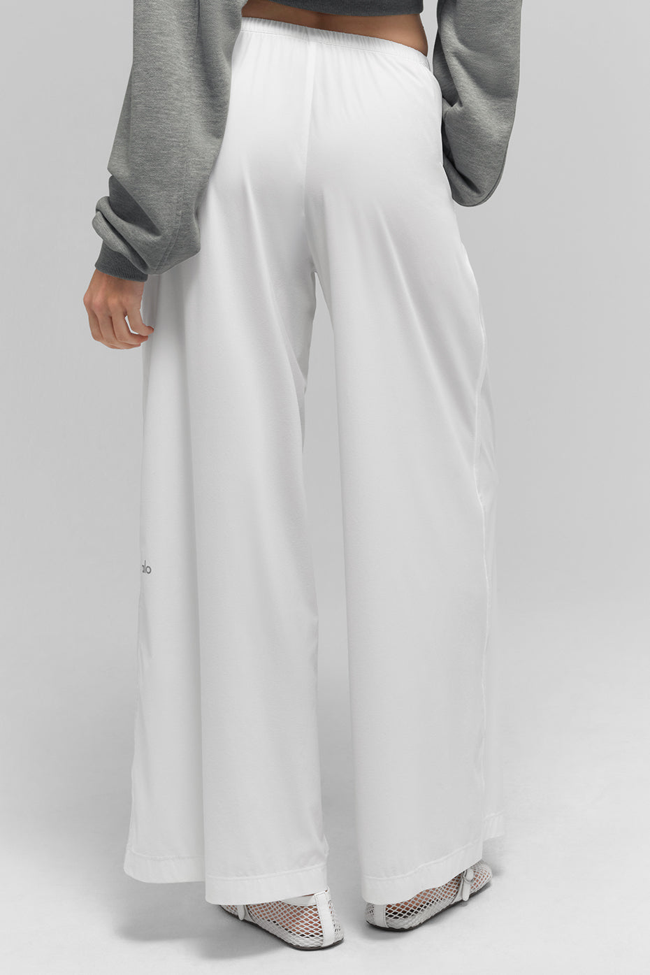 alo Breezy Wide Leg Pant (Regular) - White