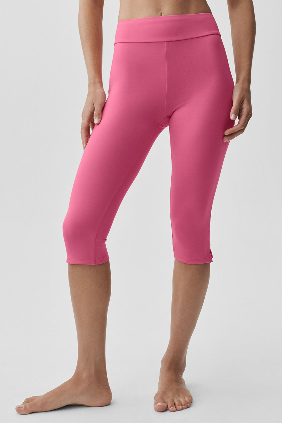 alo ALO Softsculpt Shoreline Capri - Paradise Pink