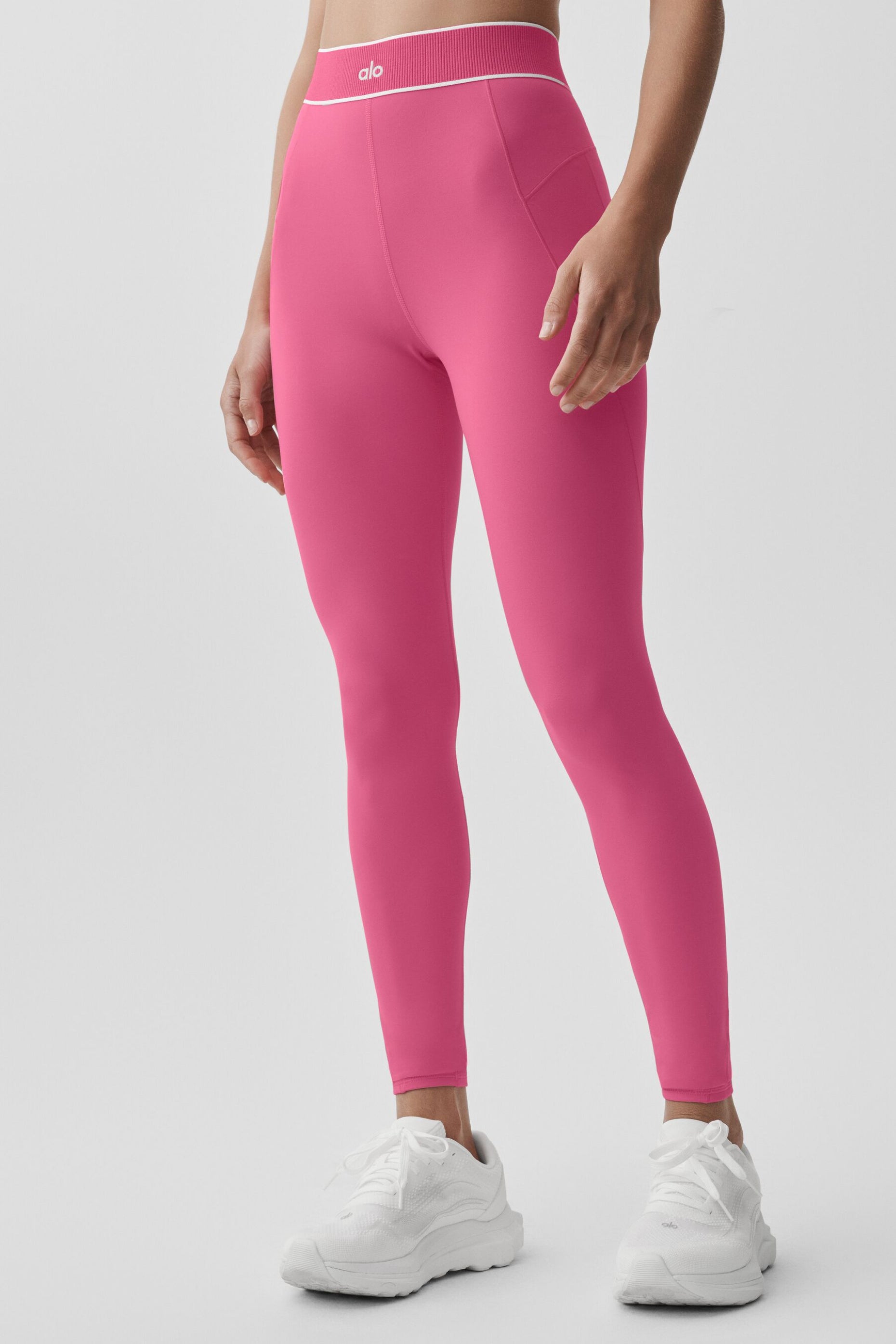 alo ALO Softsculpt High-Waist Amp It Up Legging - Paradise Pink