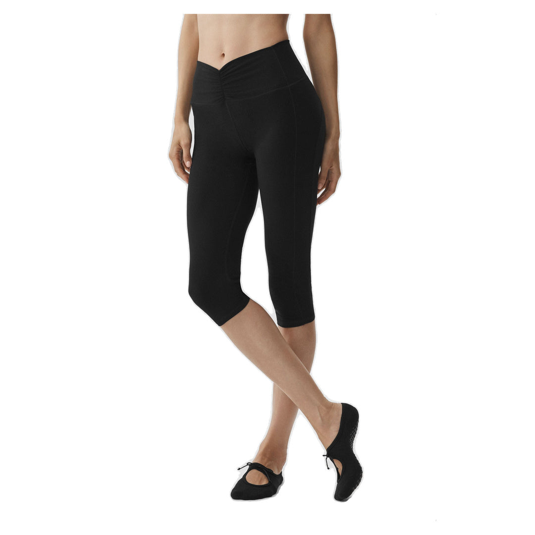 ALO Alosoft High-Waist Intuition Capri - Black