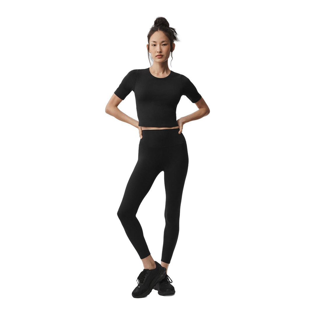 alo ALO Softsculpt High-Waist 7/8 Legging - Black