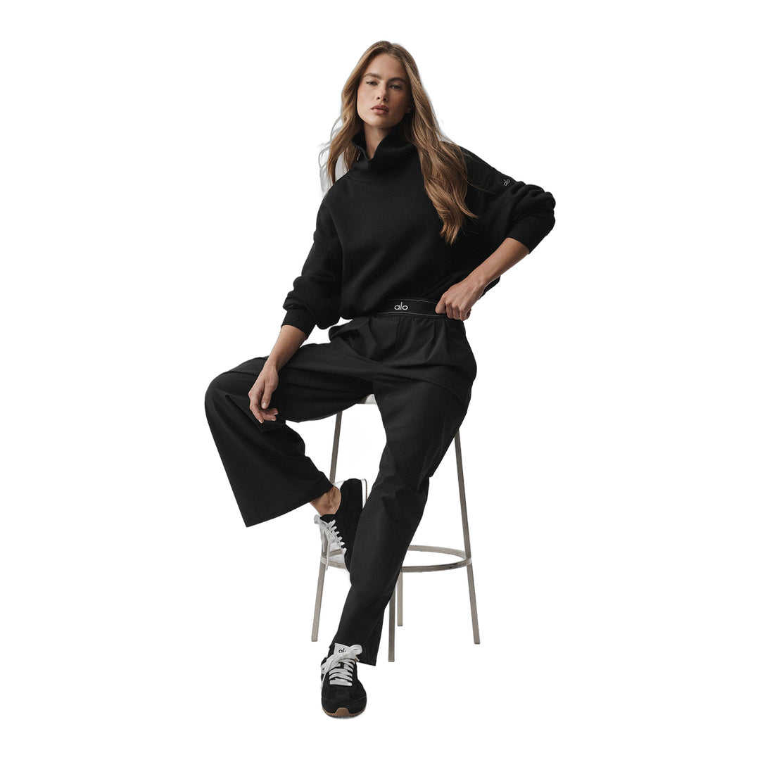alo Suit Up Trouser (Short) - Black
