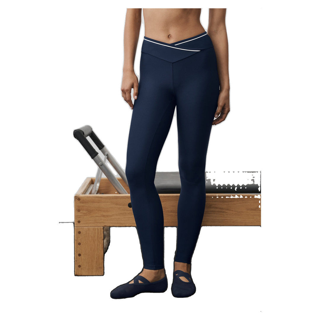 ALO Airlift High-Waist Trifecta Legging - Navy/White