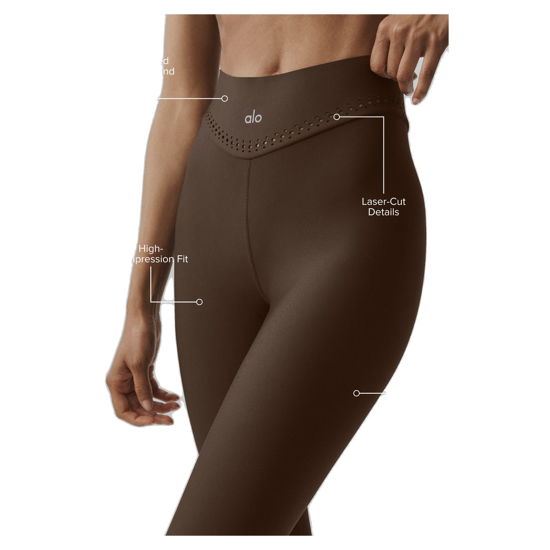 ALO Airlift High-Waist Superstar Legging - Espresso