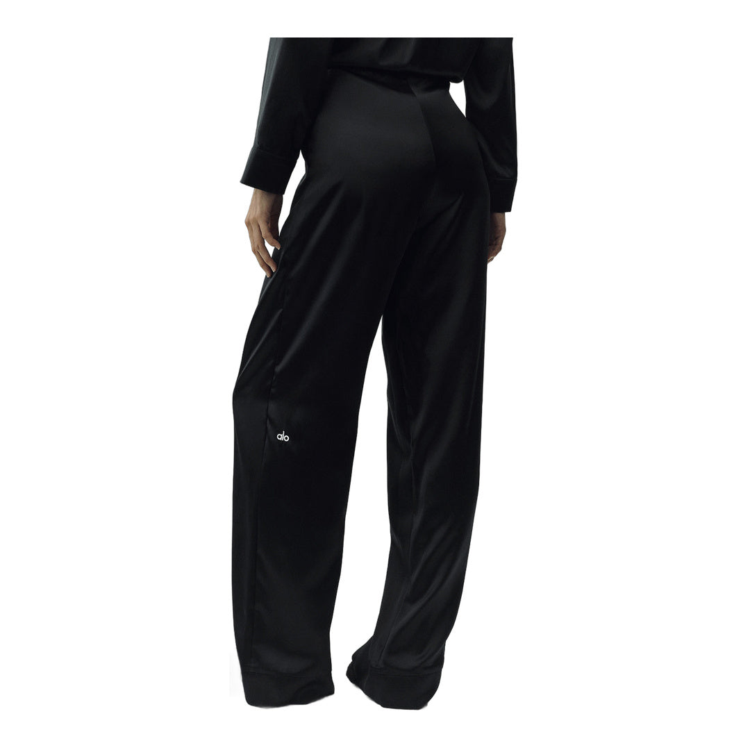 alo Silk Luminous Pant (Long) - Black