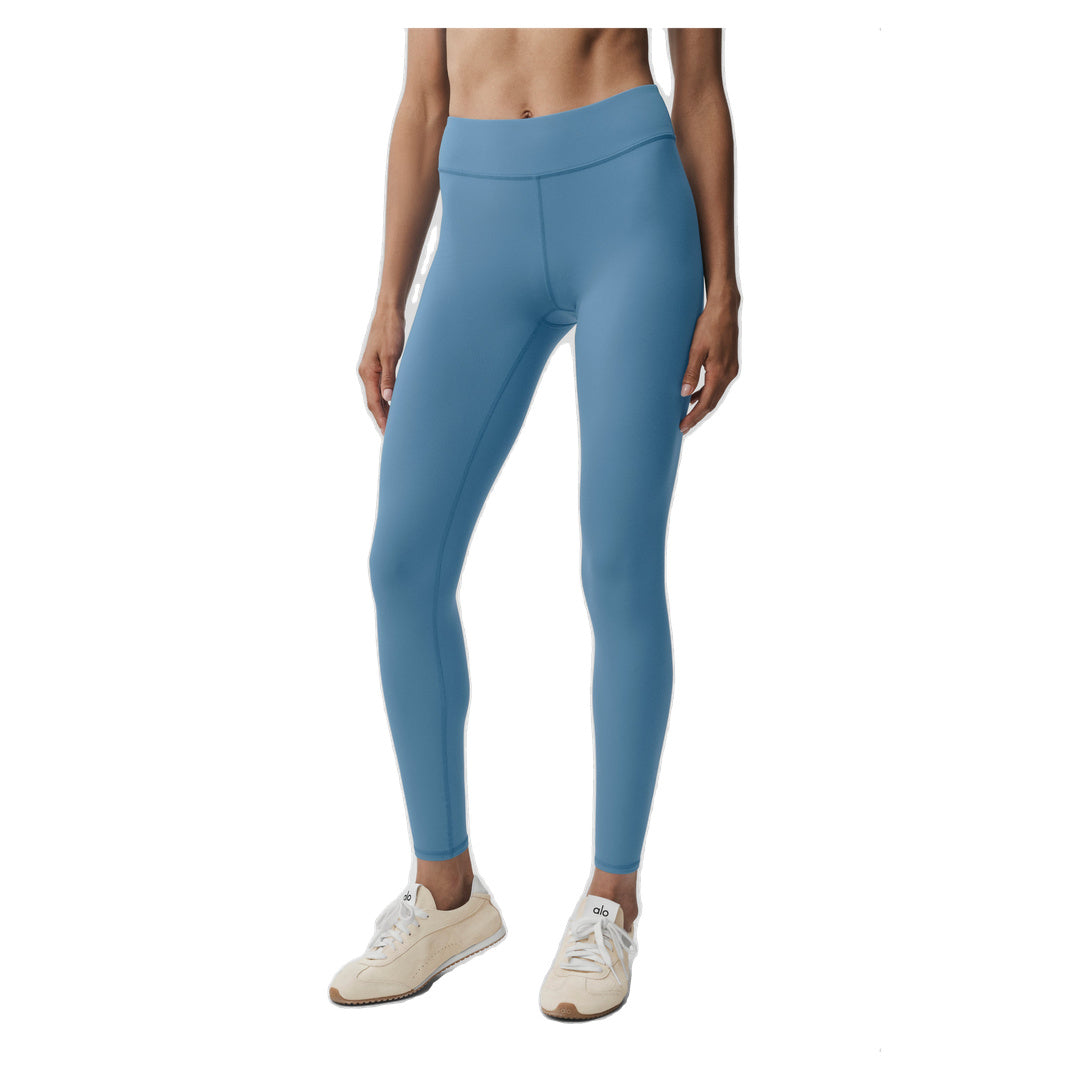 ALO Airbrush Mid-Rise 7/8 Legging - California Blue