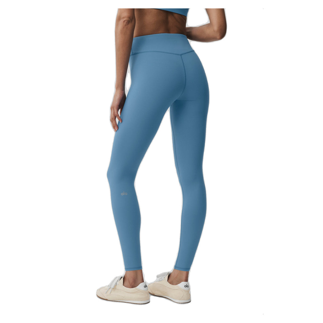 ALO Airbrush Mid-Rise 7/8 Legging - California Blue