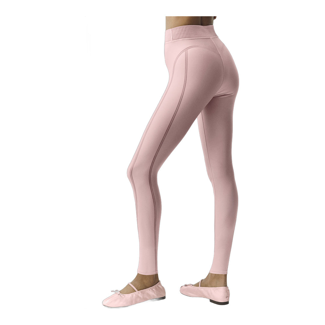 alo Airlift Line Up Mirage 7/8 Legging - Pink Champagne