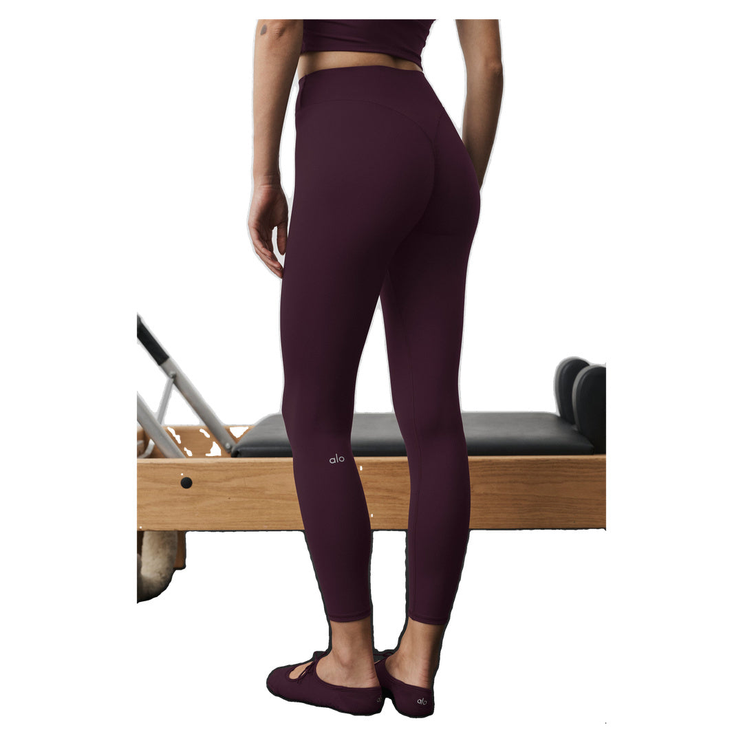 ALO ALO Softsculpt 7/8 Define Legging - Rich Bordeaux