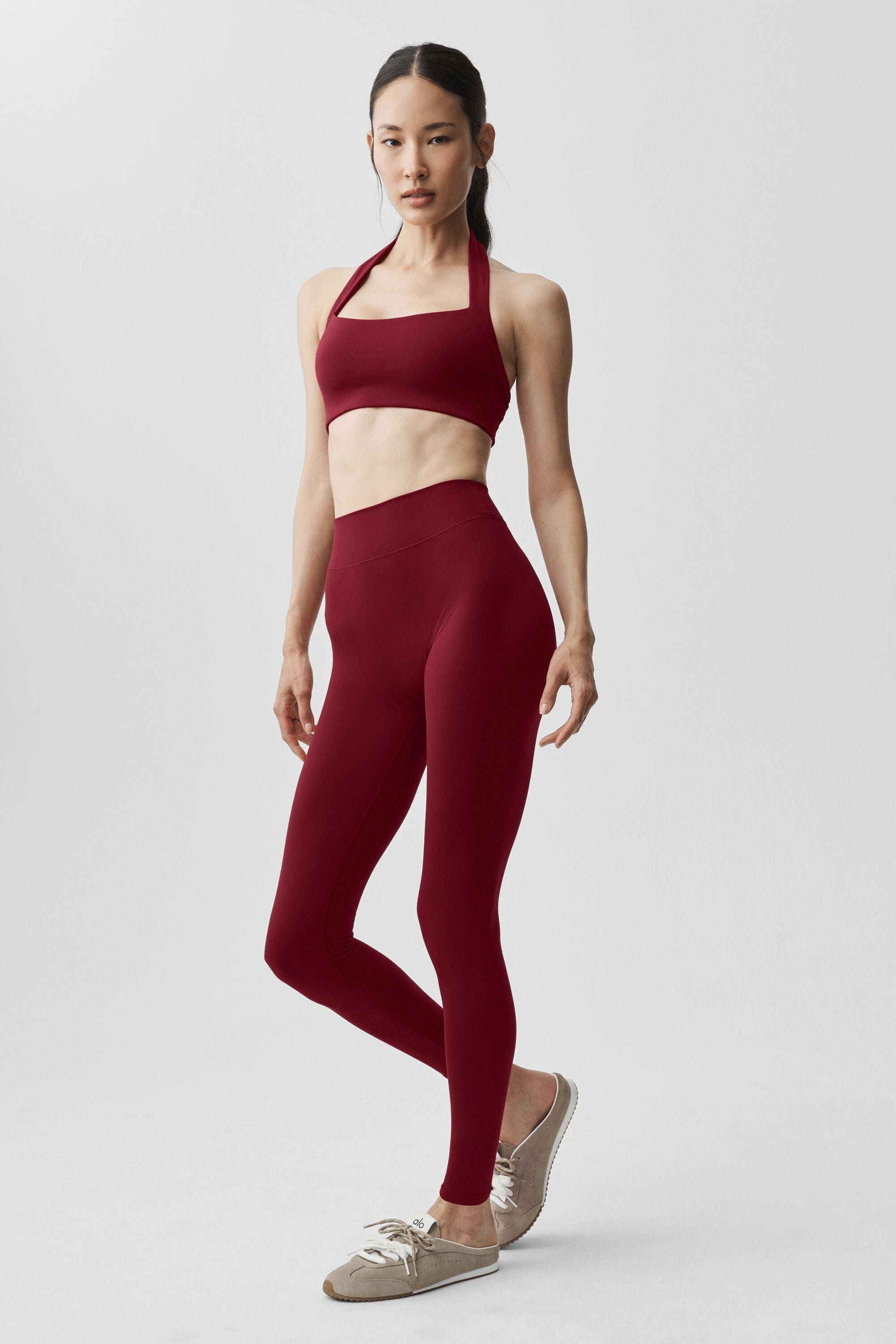 alo ALO Softsculpt 7/8 Define Legging - Summer Romance Red