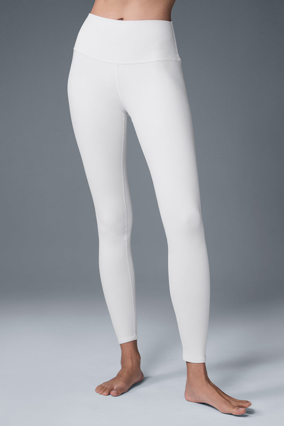 alo High-Waist Airbrush Legging - White