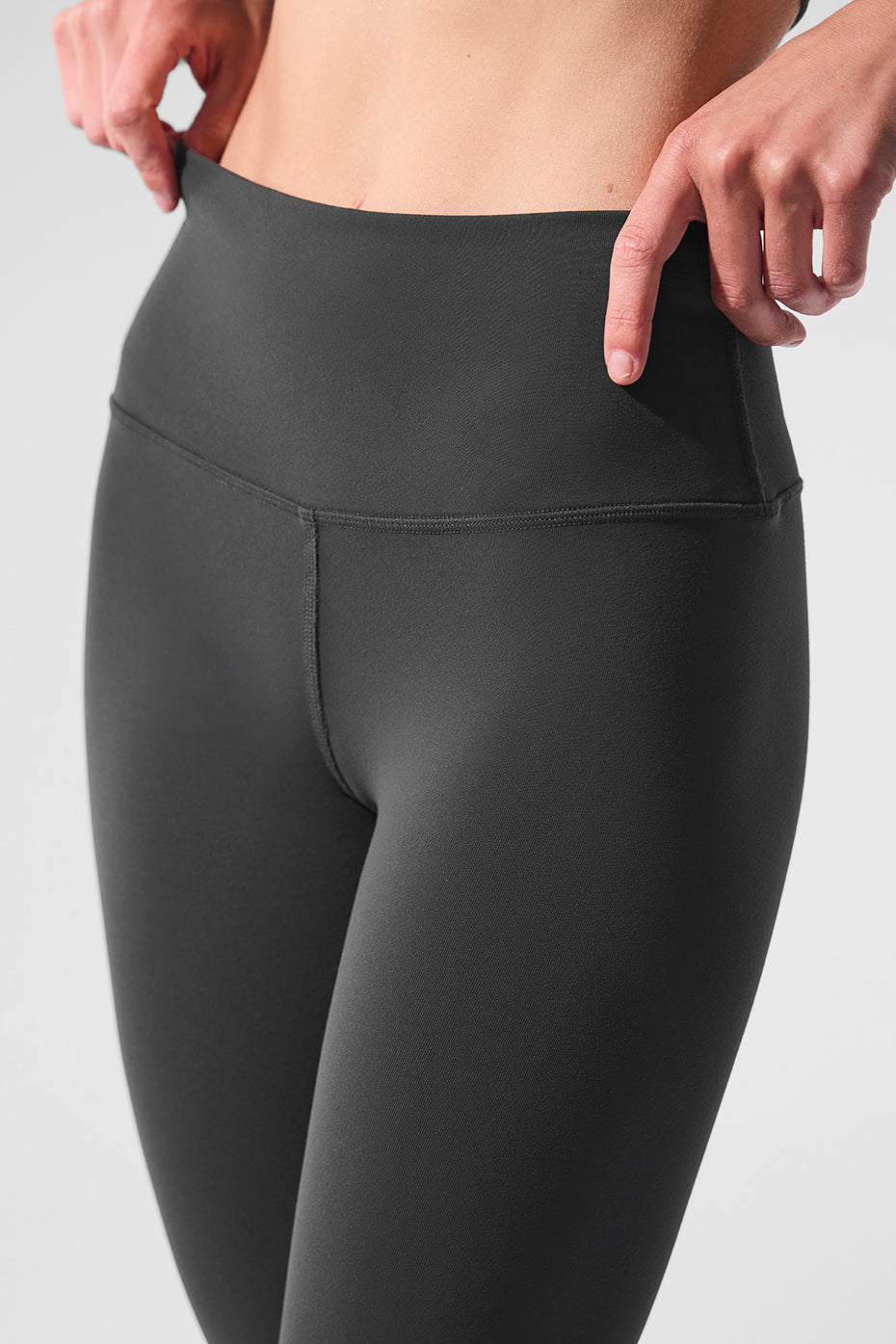 alo High-Waist Airbrush Legging - Anthracite