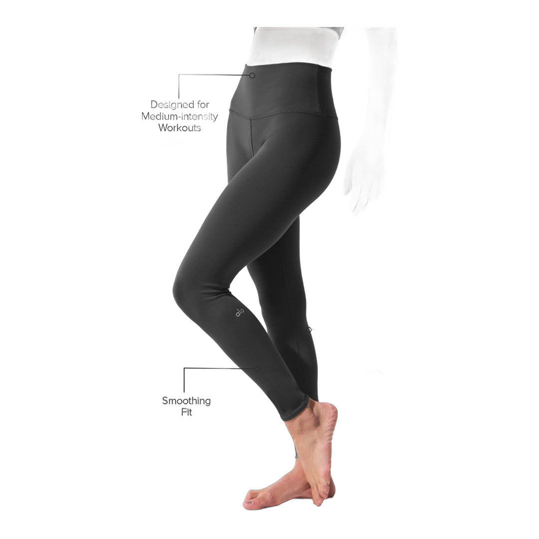 alo High-Waist Airbrush Legging - Anthracite