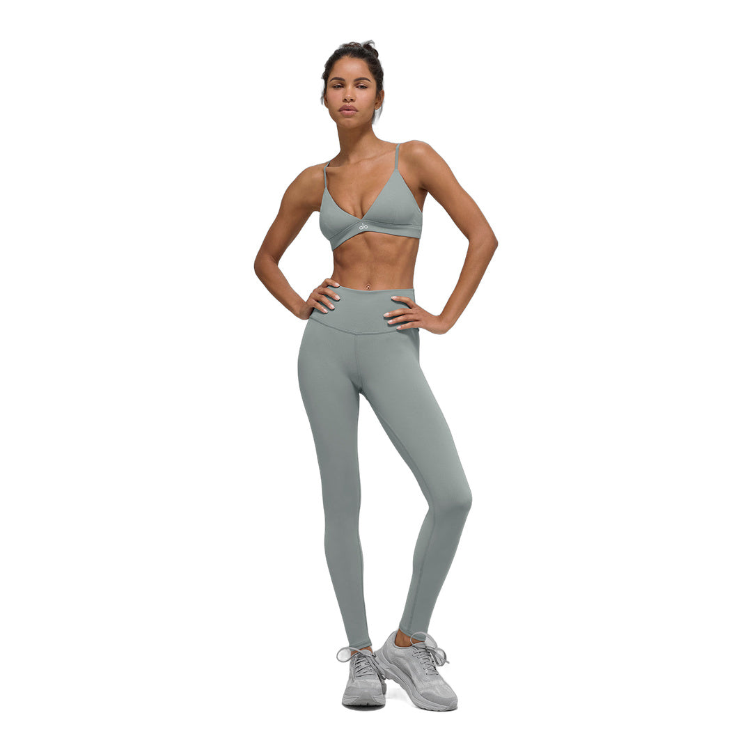 alo High-Waist Airbrush Legging - Lunar Grey
