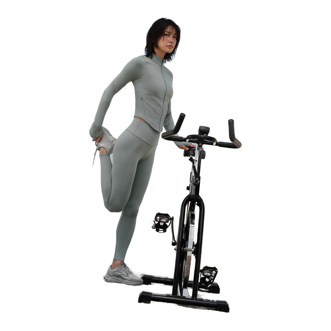 alo 7/8 High-Waist Airbrush Legging - Lunar Grey