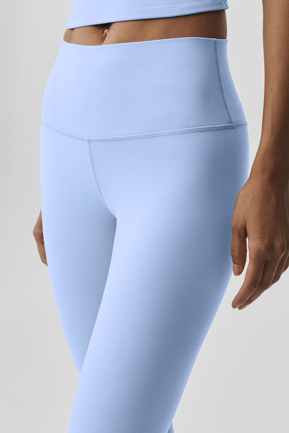 alo High-Waist Airbrush Legging - Light Provence Blue