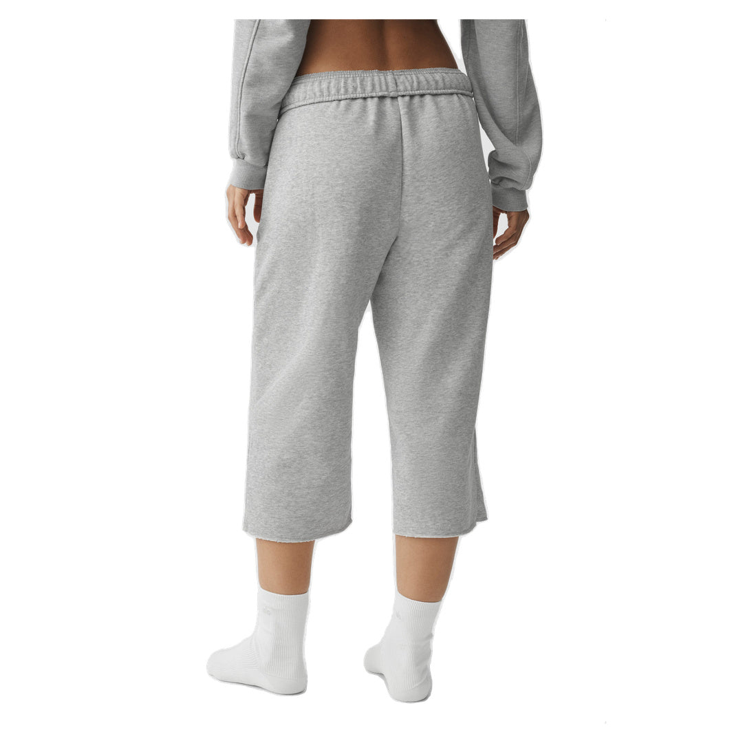 ALO Accolade Cutoff Sweatpant - Athletic Heather Grey