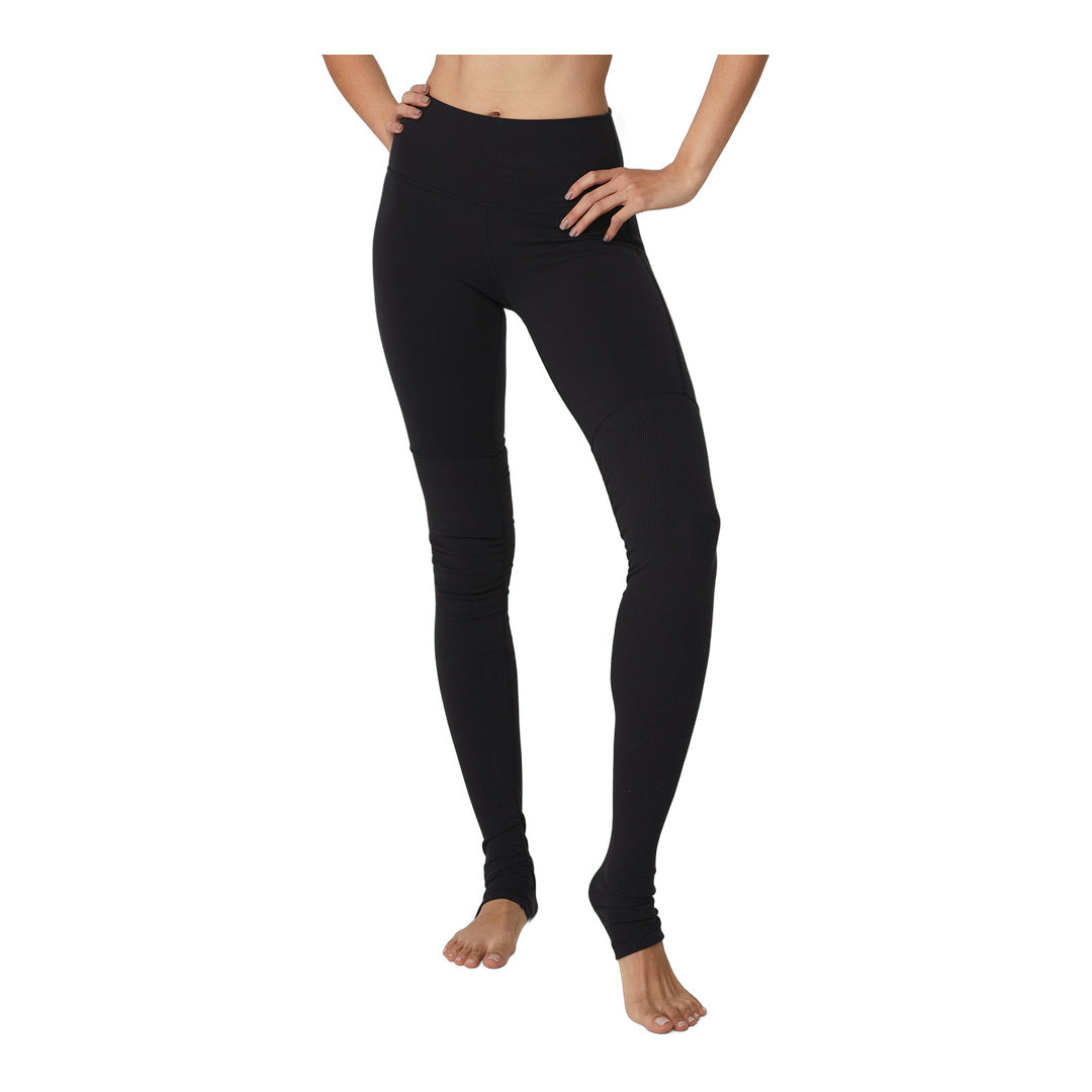 alo High-Waist Goddess Legging - Black/Black