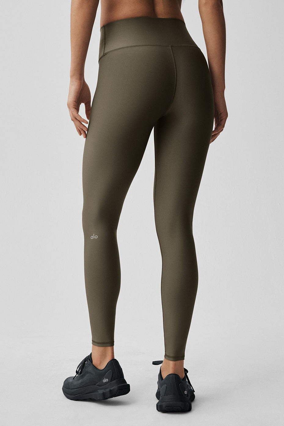 alo High-Waist Airlift Legging - Olive Tree