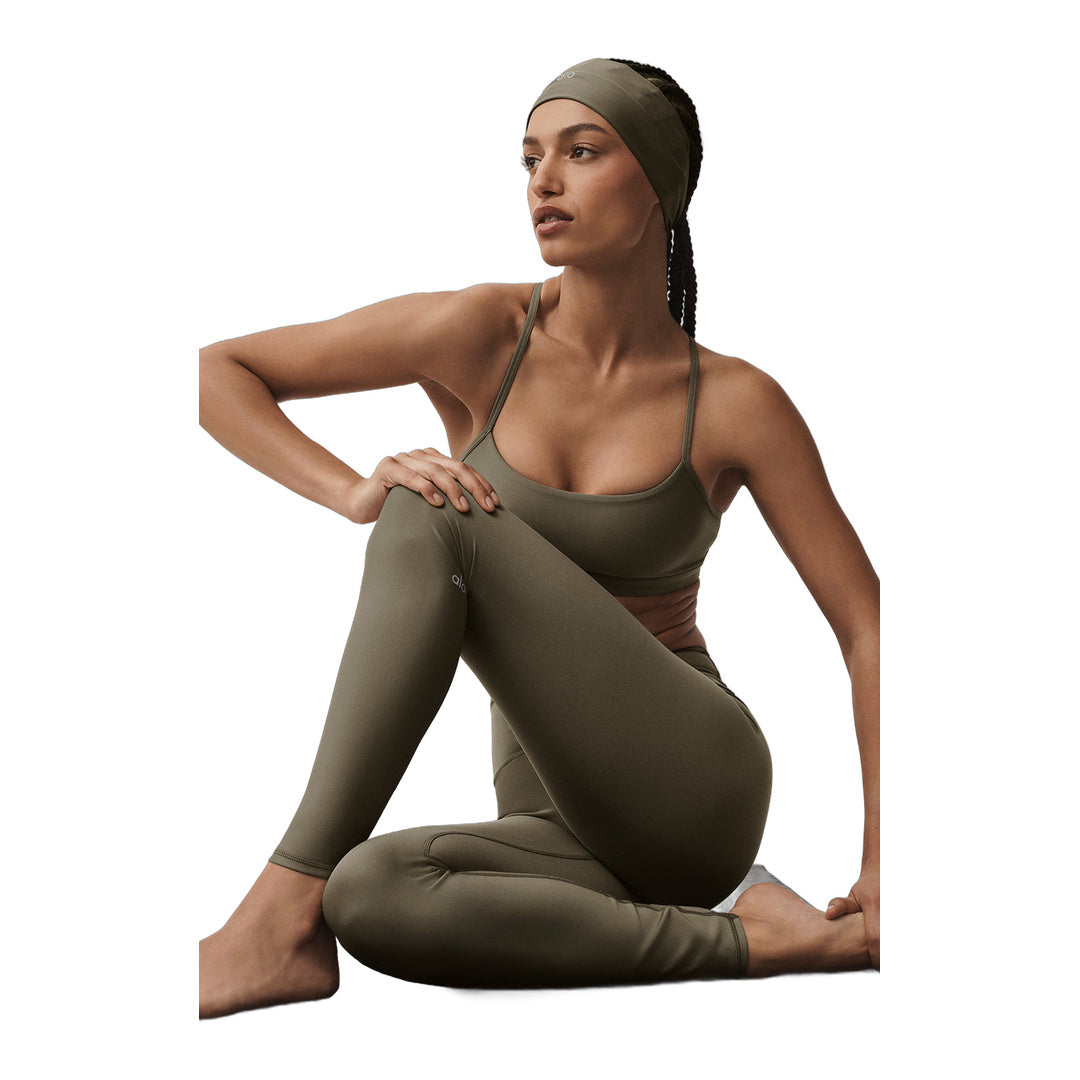 alo High-Waist Airlift Legging - Olive Tree