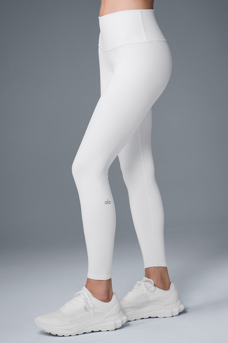 alo 7/8 High-Waist Airbrush Legging - White