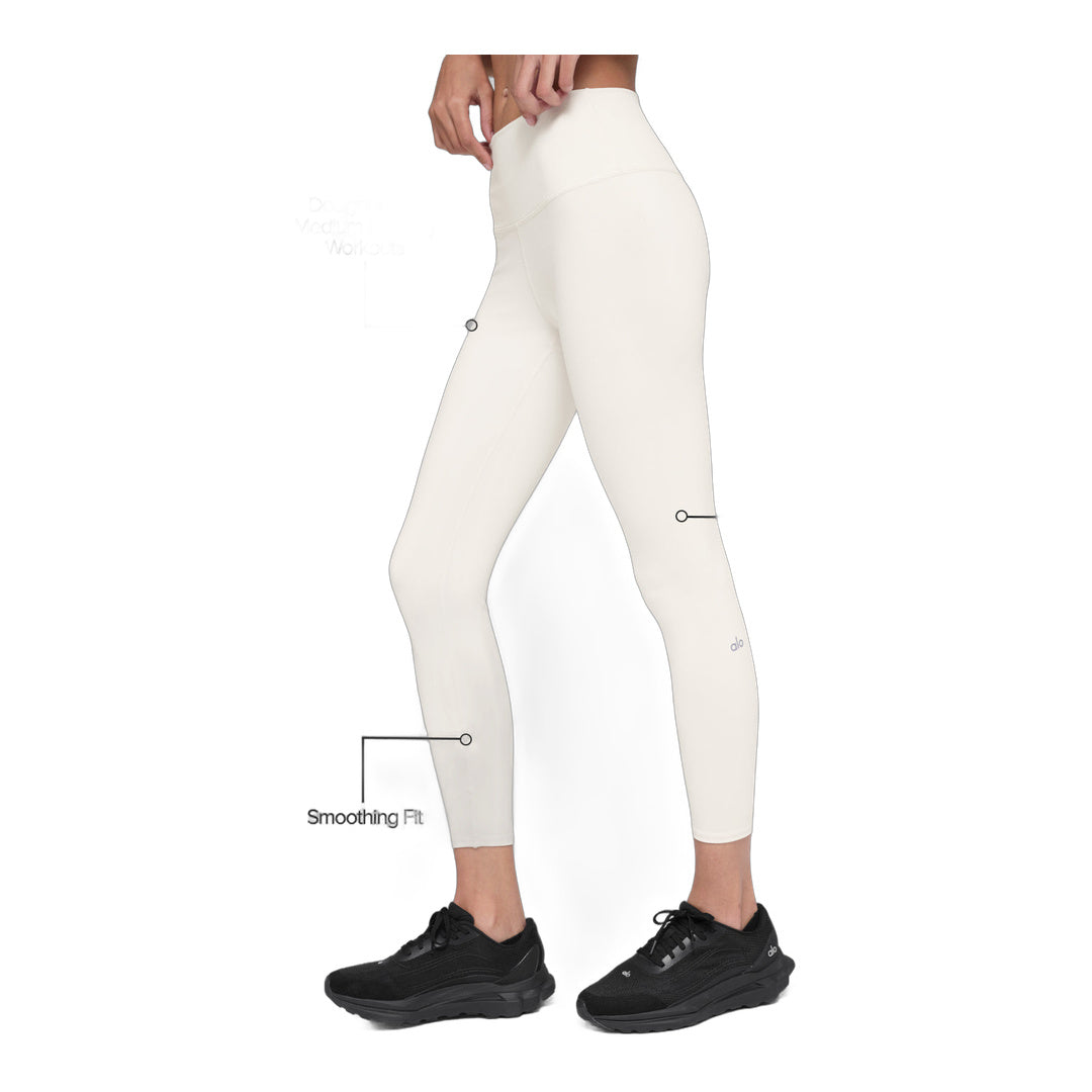 alo 7/8 High-Waist Airbrush Legging - Ivory
