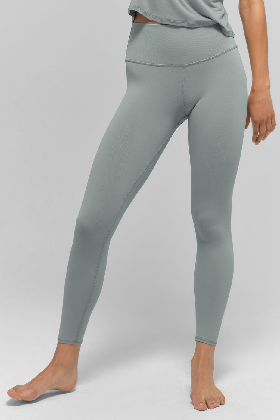 alo 7/8 High-Waist Airbrush Legging - Lunar Grey