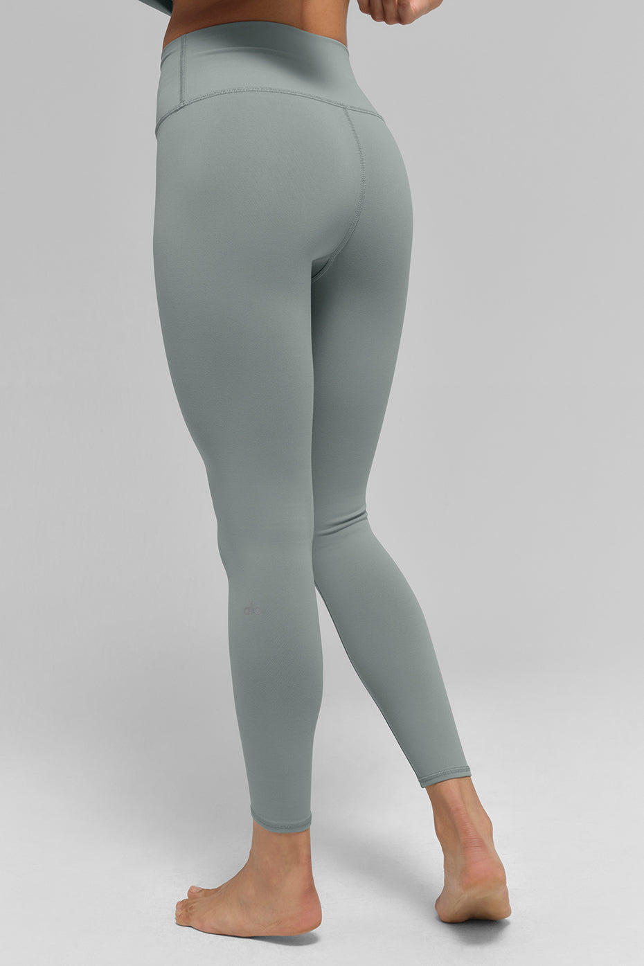 alo 7/8 High-Waist Airbrush Legging - Lunar Grey