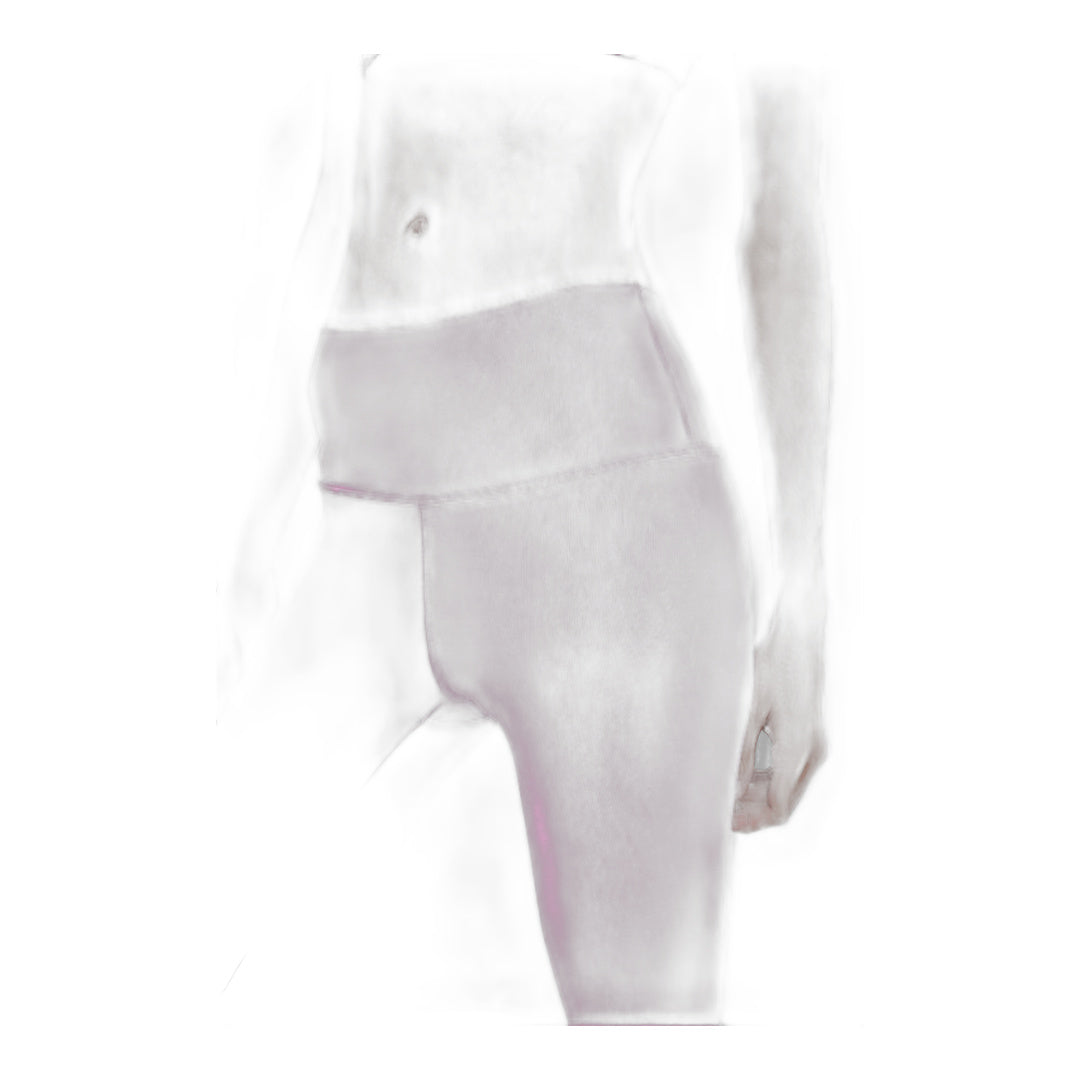 alo 7/8 High-Waist Airbrush Legging - Candy Heart Pink