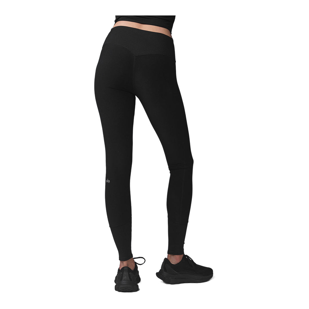 alo High-Waist Alosoft Lounge Legging - Black