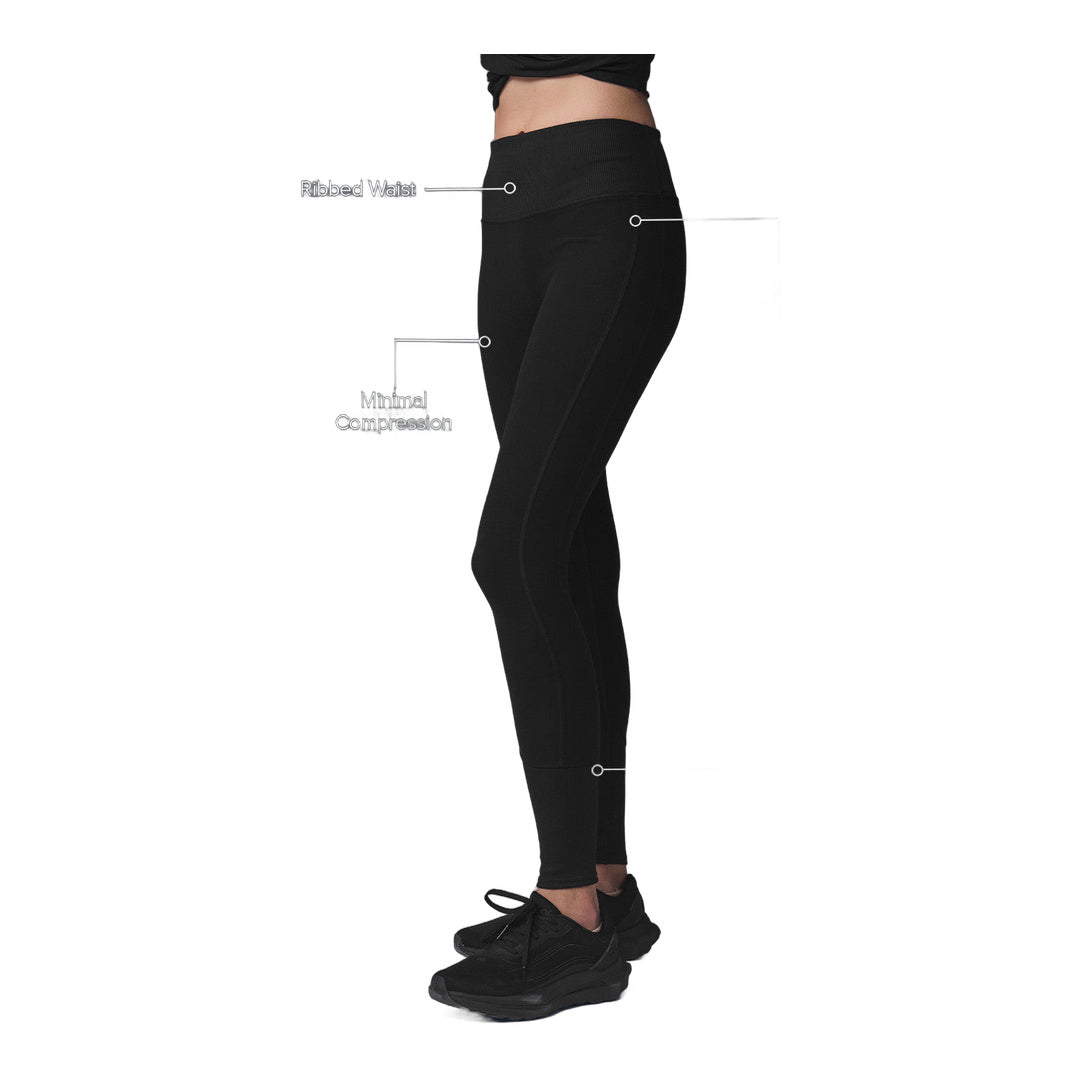 alo High-Waist Alosoft Lounge Legging - Black
