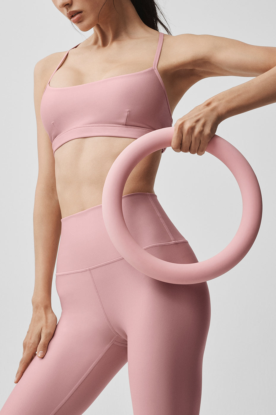 alo 7/8 High-Waist Airlift Legging - Vintage Pink