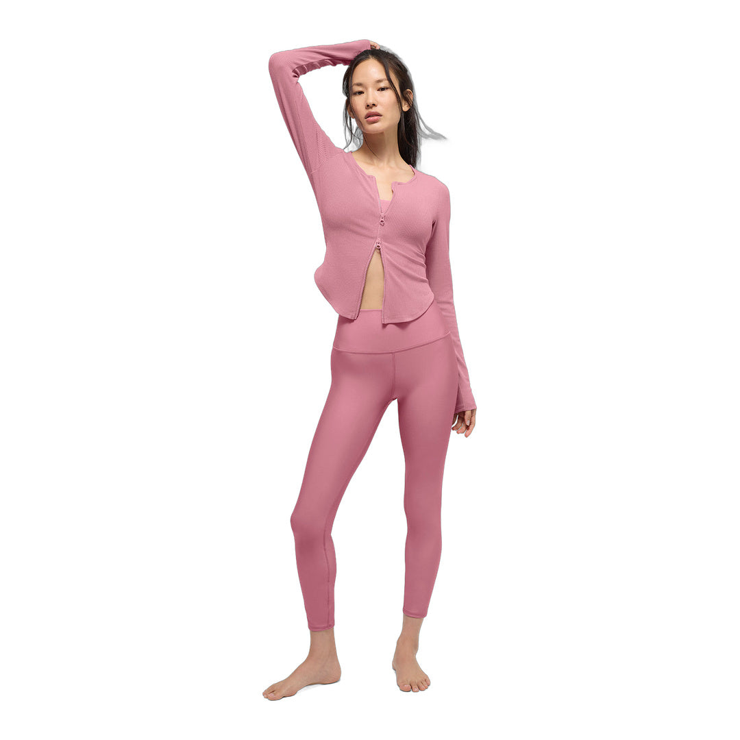 alo 7/8 High-Waist Airlift Legging - Pink Wild Rose