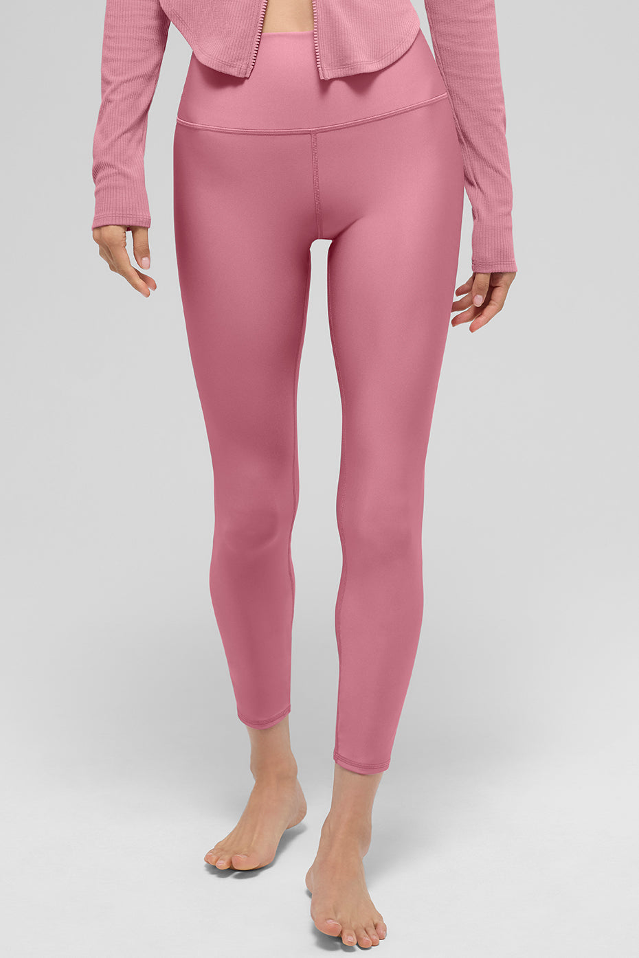 alo 7/8 High-Waist Airlift Legging - Pink Wild Rose