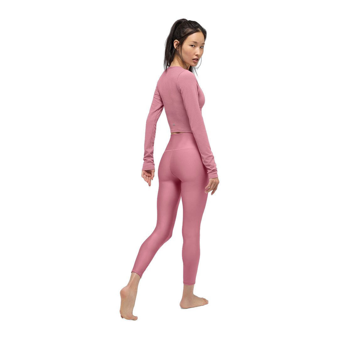 alo 7/8 High-Waist Airlift Legging - Pink Wild Rose