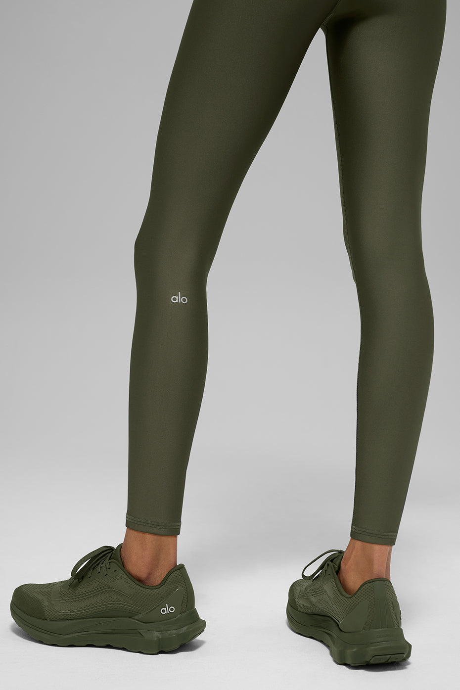 alo 7/8 High-Waist Airlift Legging - Green Olive