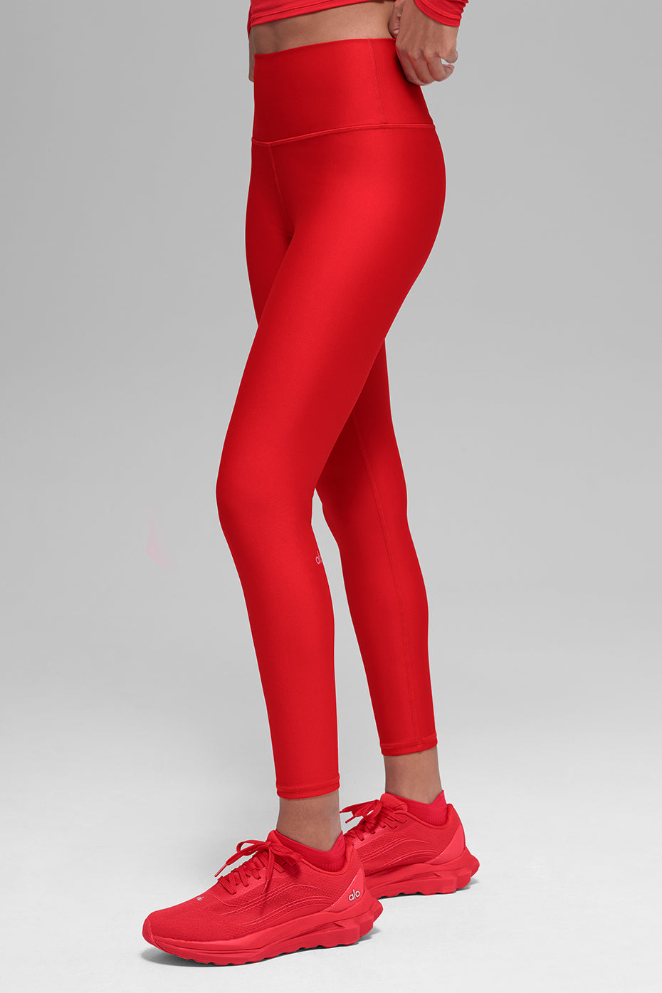 alo 7/8 High-Waist Airlift Legging - Bright Red