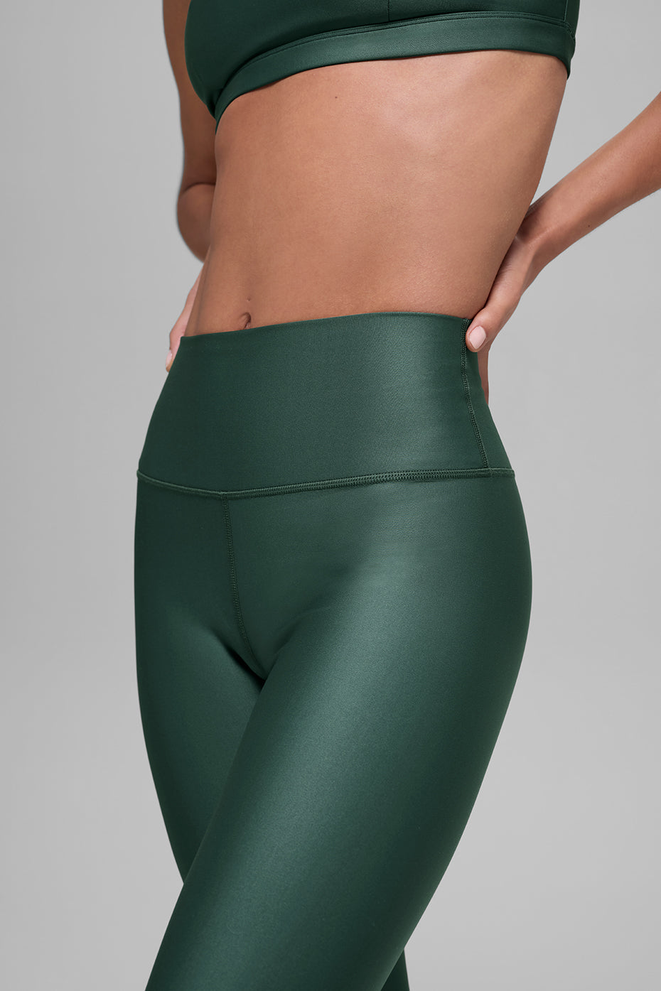 alo 7/8 High-Waist Airlift Legging - Clover Green
