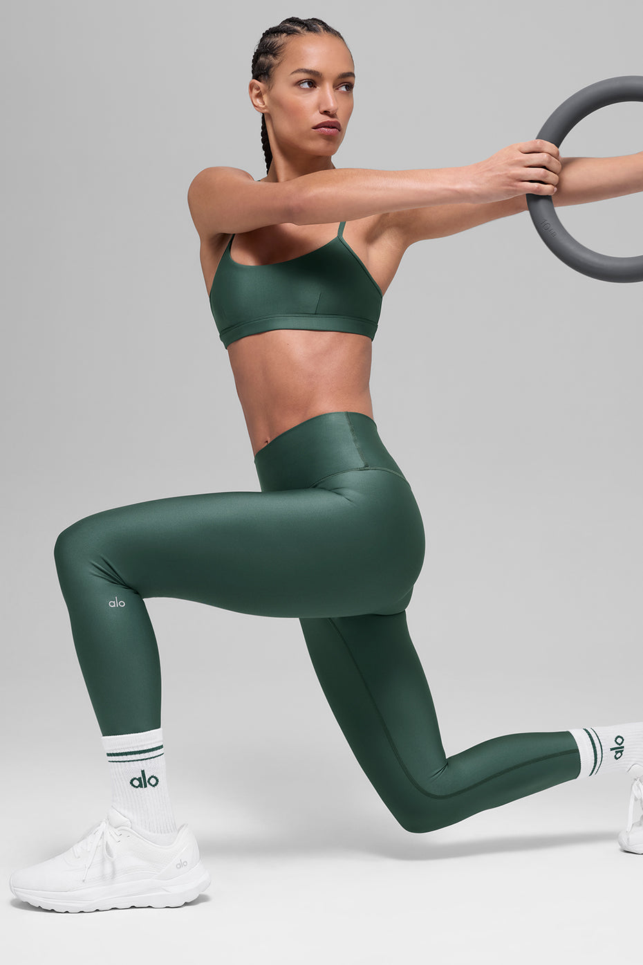 alo 7/8 High-Waist Airlift Legging - Clover Green