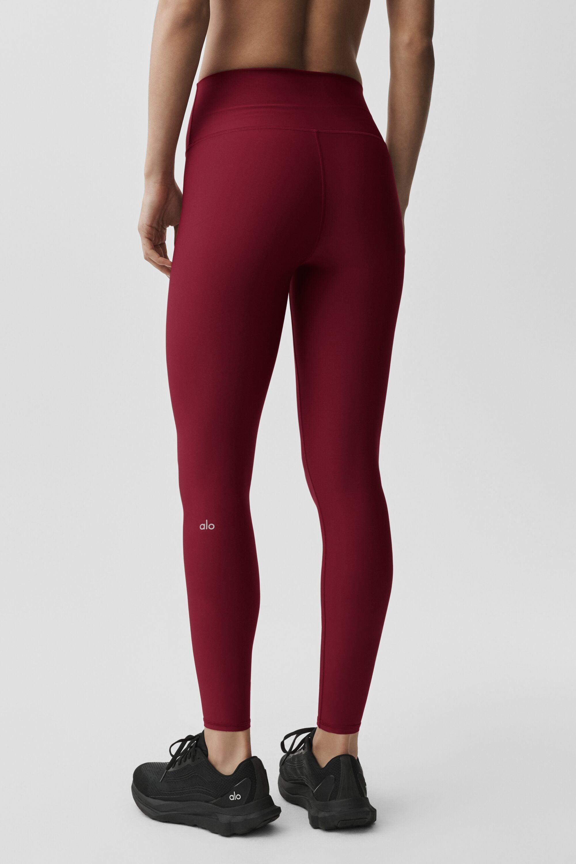 alo 7/8 High-Waist Airlift Legging - Summer Romance Red