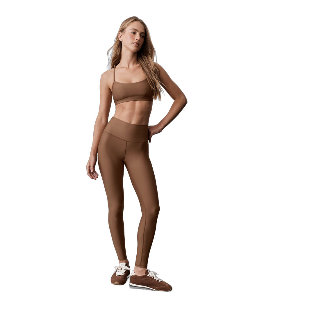 alo 7/8 High-Waist Airlift Legging - Sun Kissed Brown