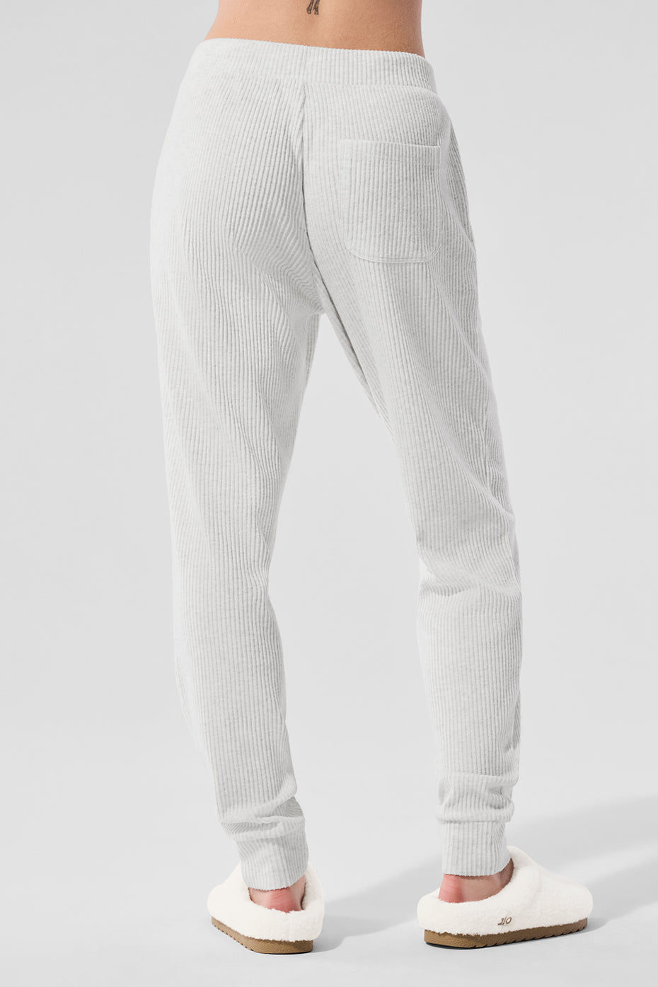 alo Muse Sweatpant - White Heather