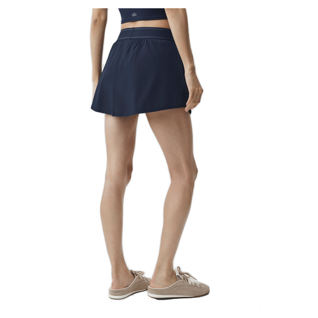 ALO Match Point Tennis Skirt - Navy